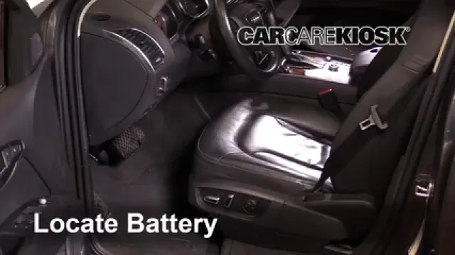 2013 Audi Q7 Premium 3.0L V6 Supercharged Batterie Changement